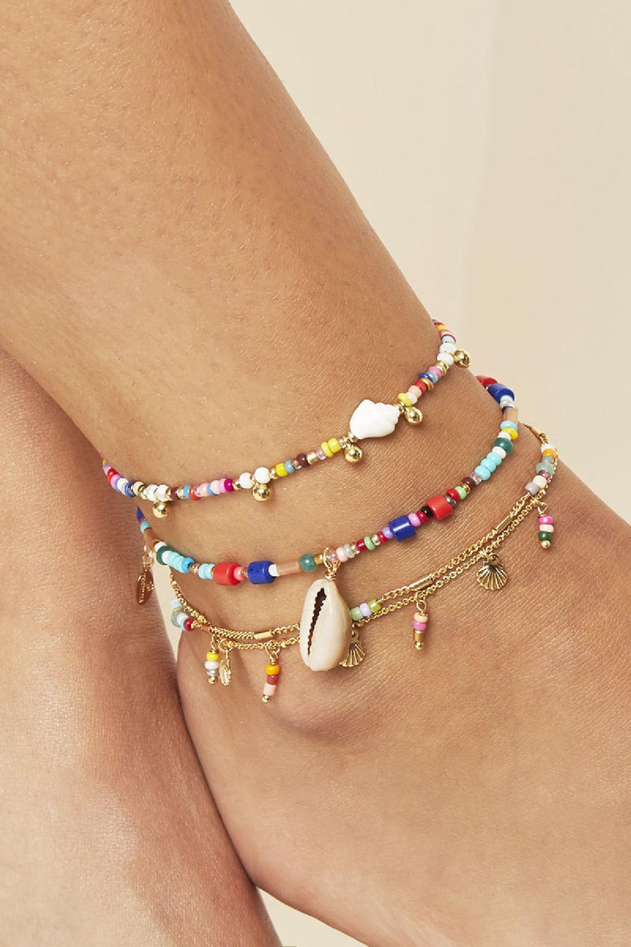 Anklet Fun Fair White Copper Picture4